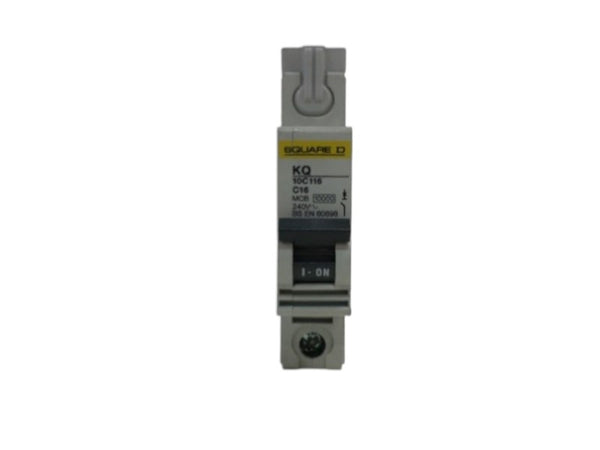 SQUARE D KQ10C116 CIRCUIT BREAKER 16A UNMP