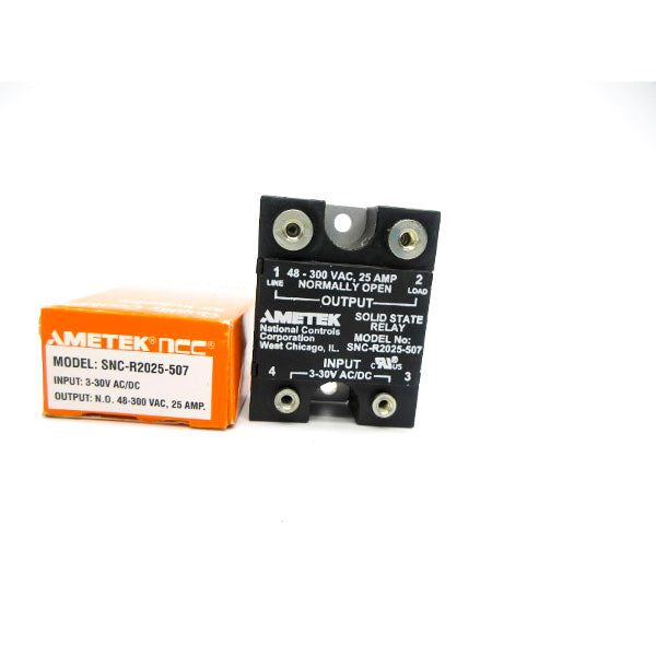 AMETEK SNC-R2025-507 3-30VAC/DC 25A NSMP