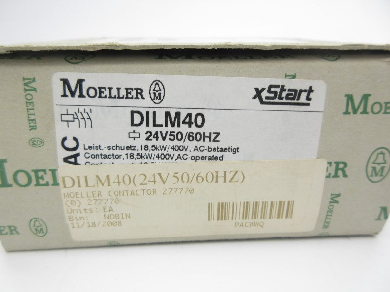 KLOCKNER MOELLER DILM40 24V NSMP