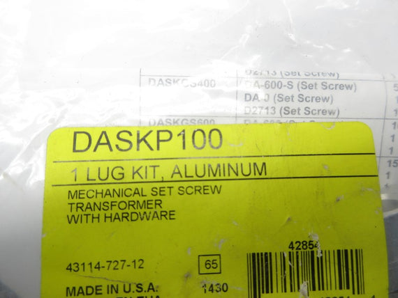 SQUARE D DASKP100 NSMP