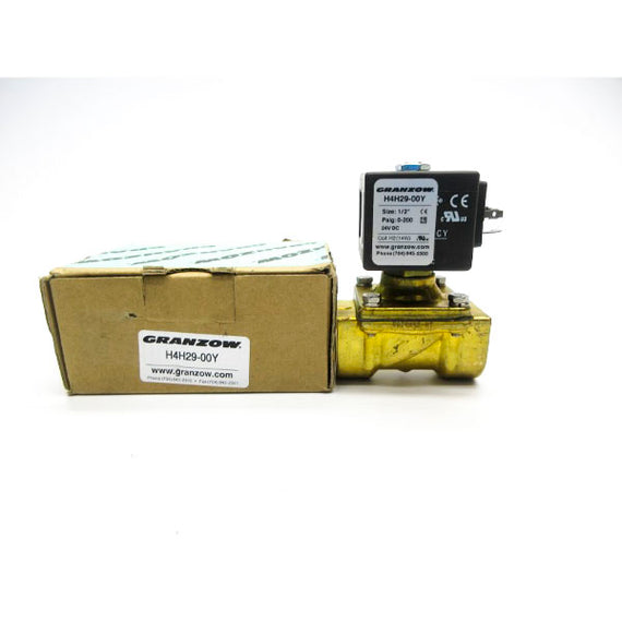 GRANZOW H4H29-00Y 24VDC 0-200PSI 1/2" NSMP