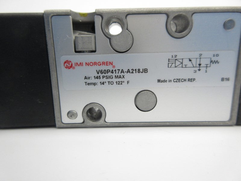 NORGREN V60P417A-A218JB 110/120V 145PSI NSNP