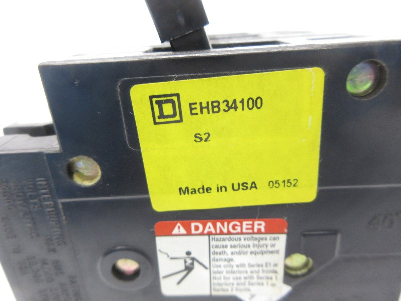 SQUARE D EHB34100 277VAC 100A NSNP