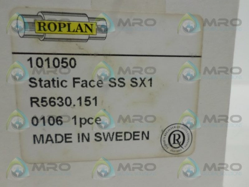 ROPLAN 101050 R5630.151 STAINLESS STEEL STATIC FACE  NSMP