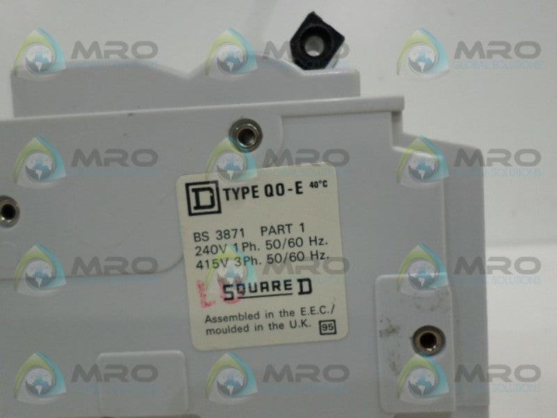 SQUARE D QO110E39 CIRCUIT BREAKER 10A UNMP