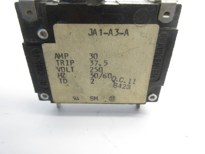 HEINEMANN JA1-A3-A 250V 30A UNMP
