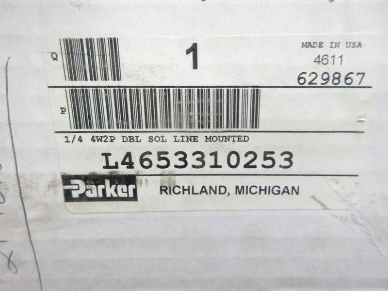 PARKER L4653310253 110/120VAC 140PSI 1/4" NSMP