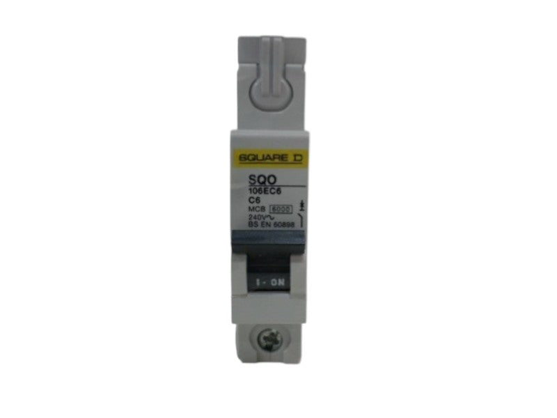 SQUARE D SQO106EC6 CIRCUIT BREAKER 6A NSNP