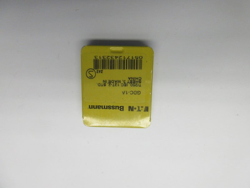 BUSSMANN GDC-1A 1A (PKG OF 5) NSFS