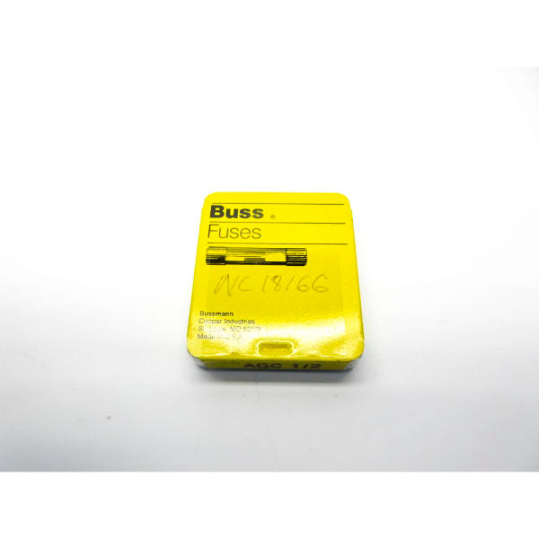 BUSSMANN AGC1/2 1/2A (PKG OF 5) NSFS
