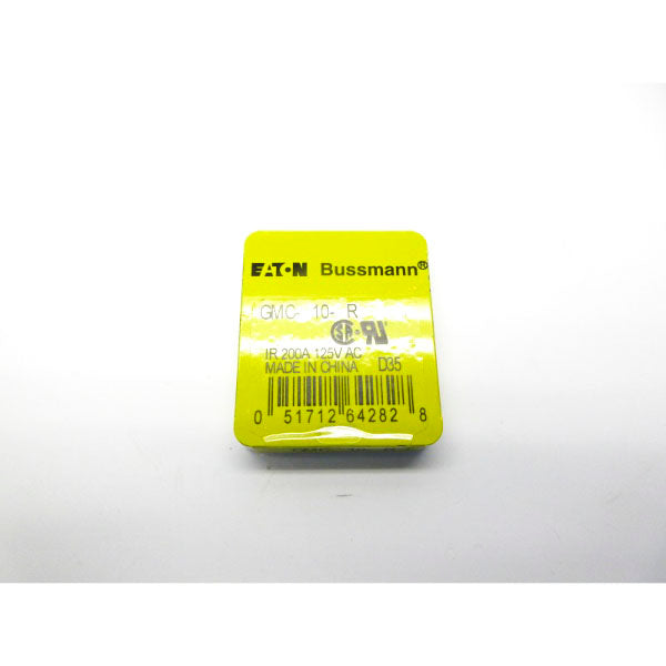 BUSSMANN GMC-10-R 125VAC 10A (PKG OF 5) NSFS