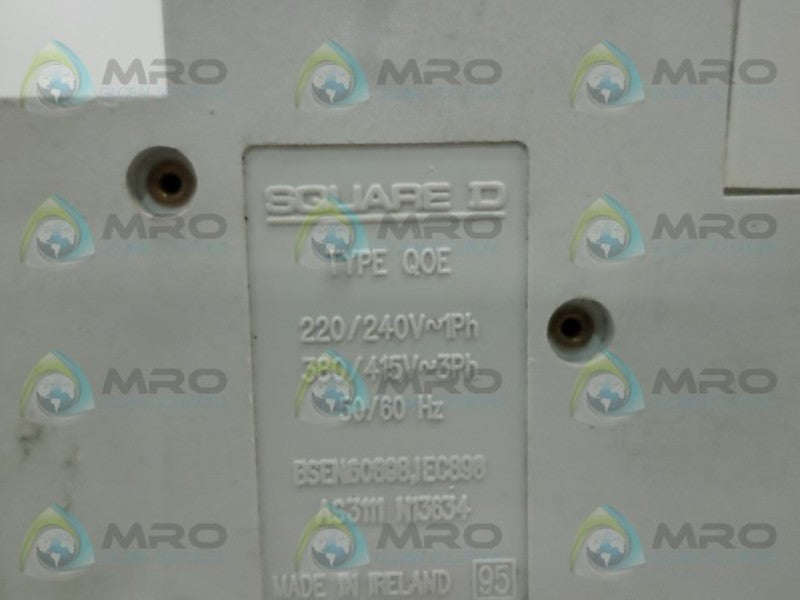 SQUARE D QO316EC10 CIRCUIT BREAKER 16A NSNP