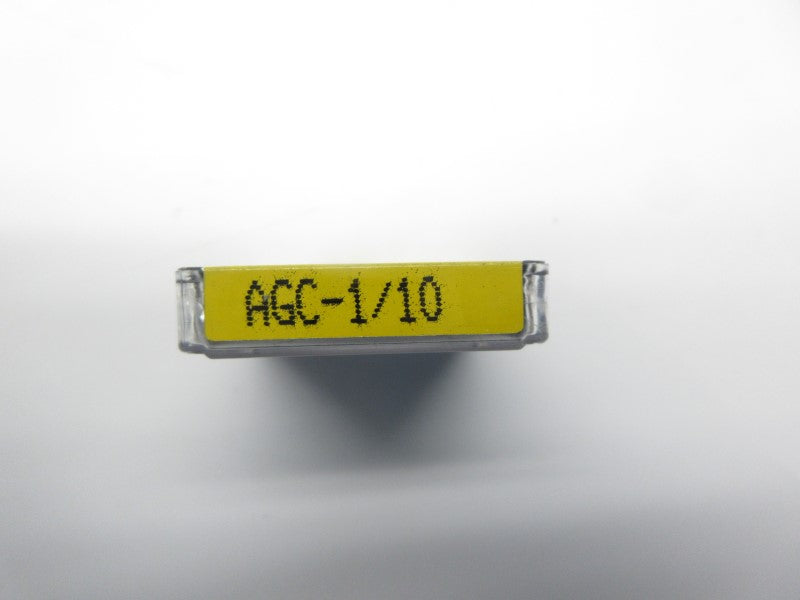 BUSSMANN AGC-1/10 250VAC 1/10A (PKG OF 5) NSFS