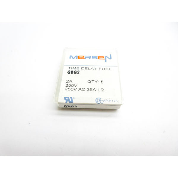 MERSEN GDG2 250VAC 2A (PK OG 5) NSFS