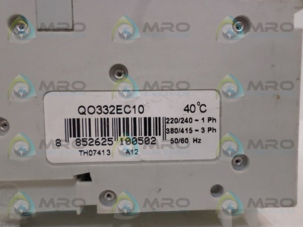 SQUARE D QO332EC10 CIRCUIT BREAKER 32A NSNP