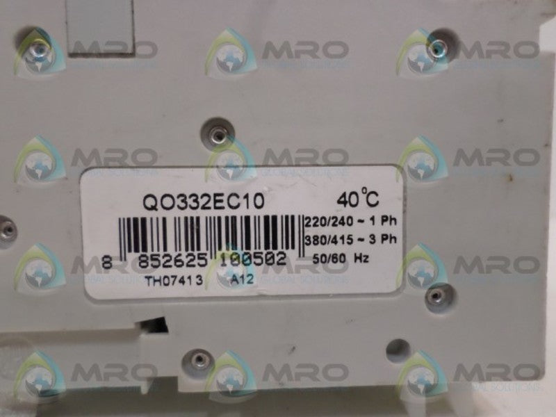SQUARE D QO332EC10 CIRCUIT BREAKER 32A NSNP