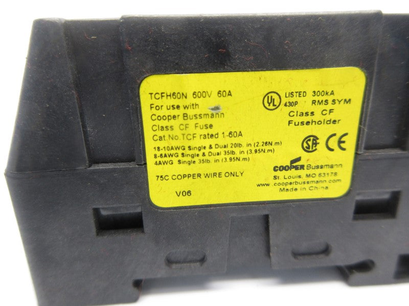 BUSSMANN TCFH60N 600V 60A UNMP
