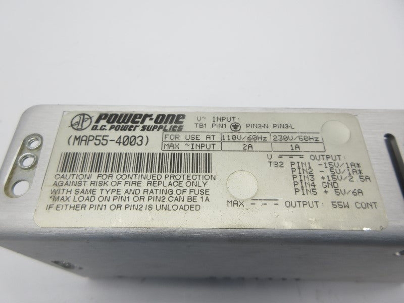 POWER ONE MAP55-4003 110/230V 2/1A NSNP