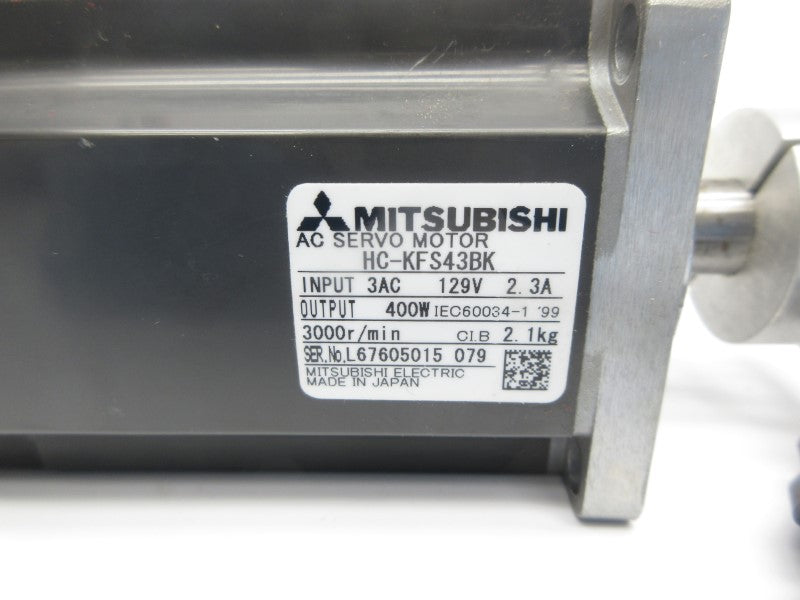 MITSUBISHI HC-KFS43BK 129V 2.3A UNMP