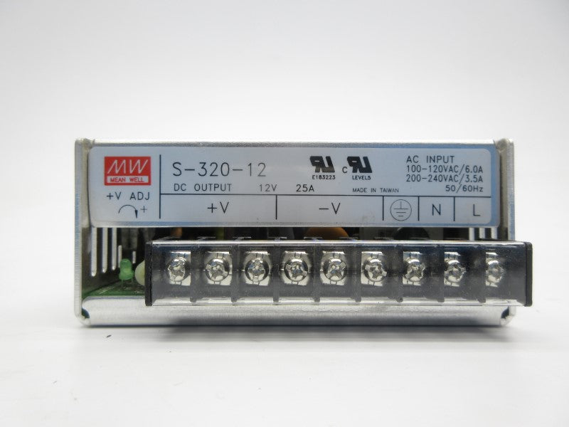 MEAN WELL S-320-12 100-120/200-240VAC 6.0/3.5A NSMP