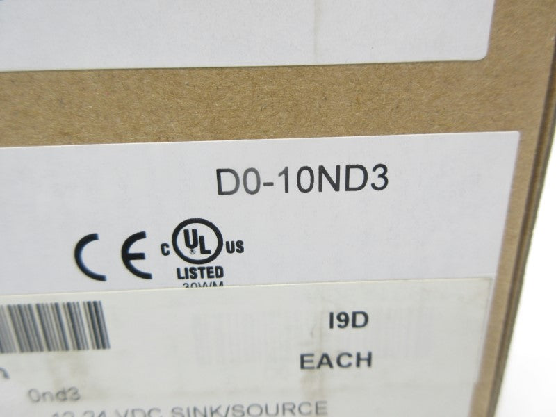 AUTOMATION DIRECT D0-10ND3 12-24VDC NSFS