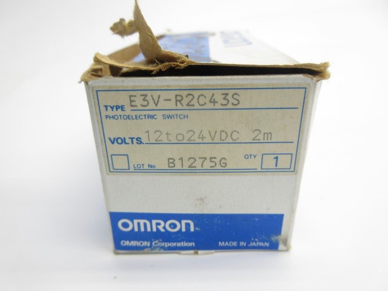 OMRON E3V-R2C43S 12-24VDC 2M NSMP