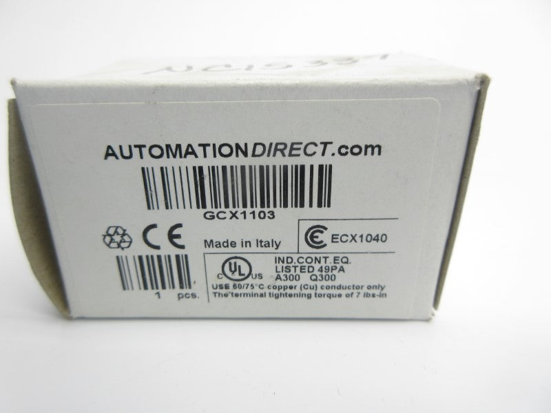 AUTOMATION DIRECT GCX1103 NSMP