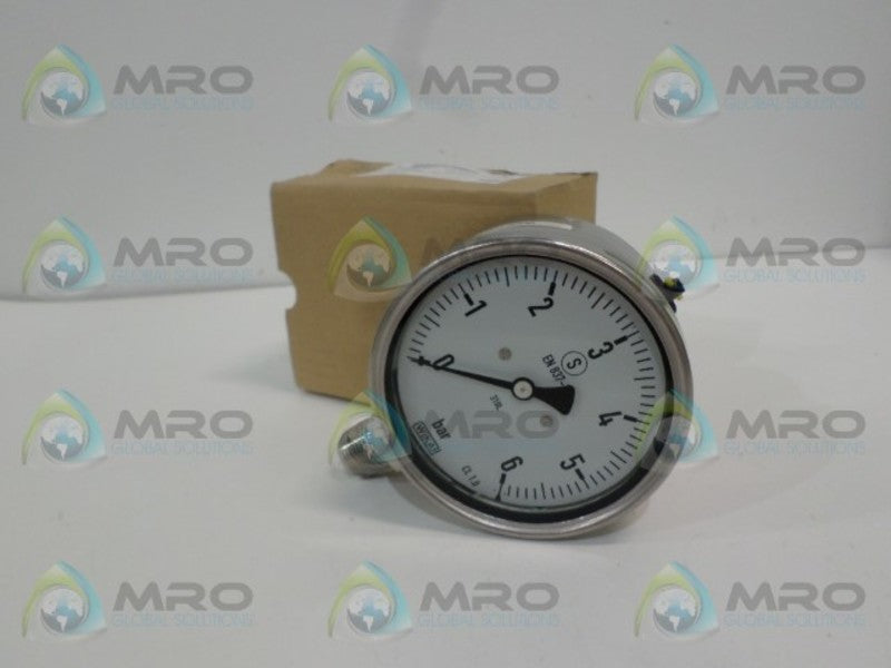WIKA 9127679 232.30.100 PRESSURE GAUGE 0-6 bar  NSMP