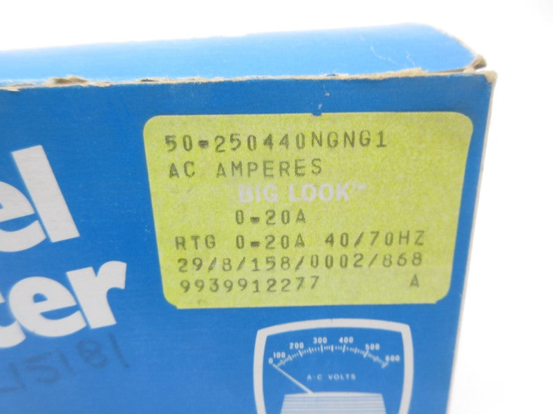 GENERAL ELECTRIC 50-250440NGNG1 0-20ACA NSMP