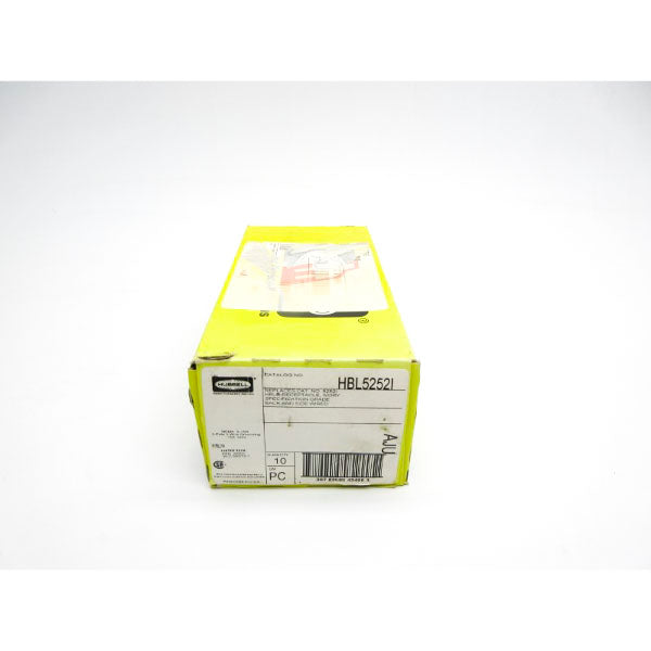 HUBBELL HBL5252I 125V 15A (PKG OF 10) NSFS