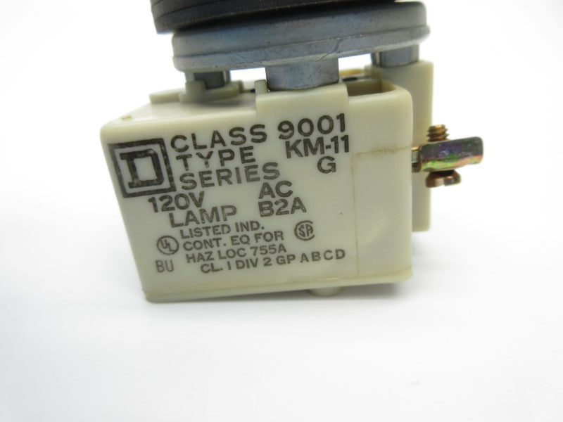 SQUARE D 9001KM11 SER. G 120V (NO BULB) NSNP