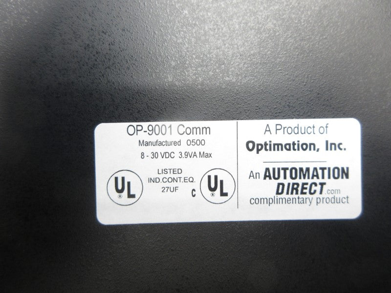 OPTIMATION OP-9001 8-30VDC NSNP