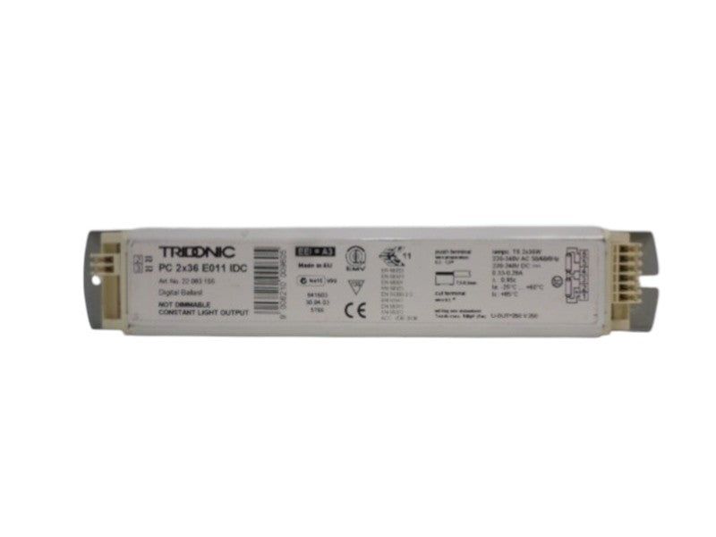 TRIDONIC 22083155 PC2X36E011IDC DIGITAL BALLAST  NSNP