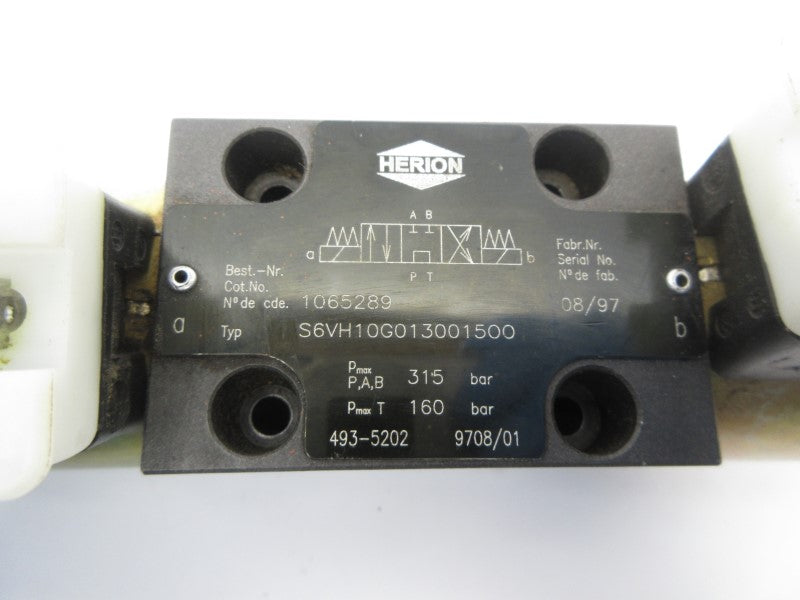 HERION S6VH10G013001500 24VDC 1.29A NSNP
