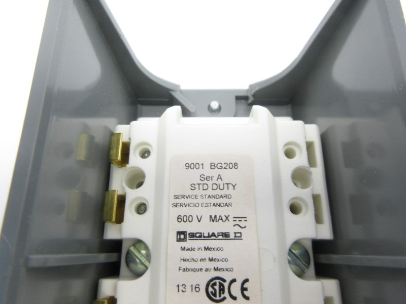 SQUARE D 9001BG208 SER. A 600V NSNP