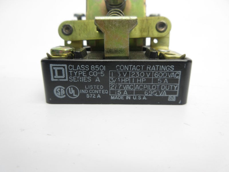 SQUARE D 8501CO5 SER. A 110/120V NSNP
