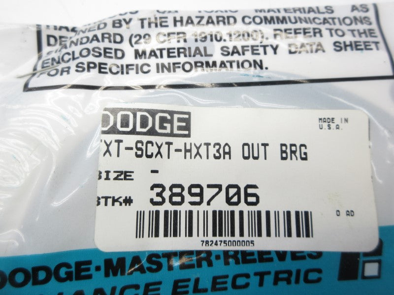 DODGE 389706 TXT-SCXT-HXT3A NSMP
