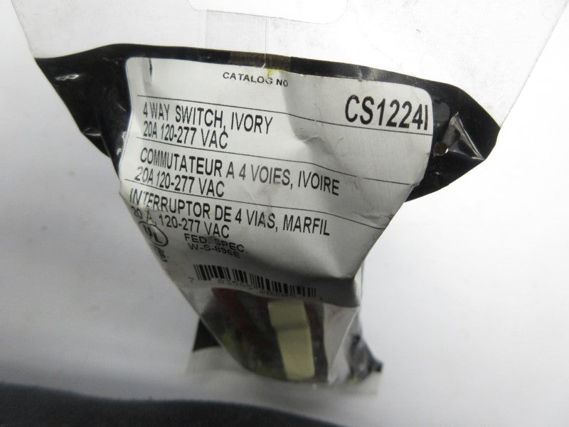 HUBBELL CS1224I 120-277VAC 20A NSMP