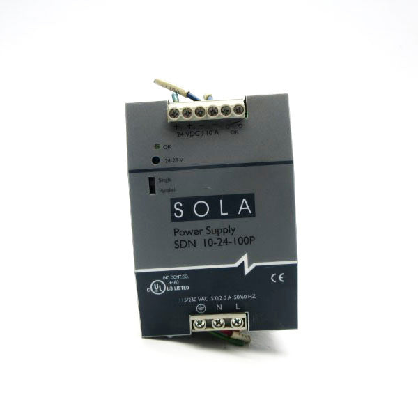 SOLA SDN10-24-100P 115/230VAC 5.0/2.0A UNMP