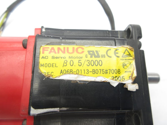 FANUC A06B-0113-B075#7008 49V 3000A UNMP