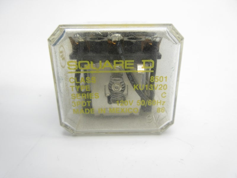 SQUARE D 8501KU13V20 SER. C 120V 10A UNMP