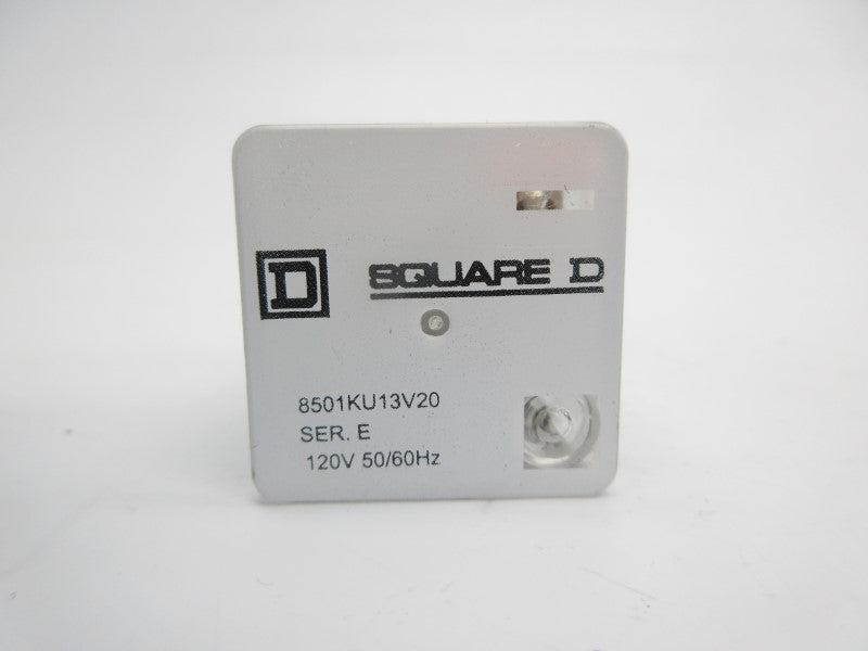 SQUARE D 8501KU13V20 SER. E 120V UNMP