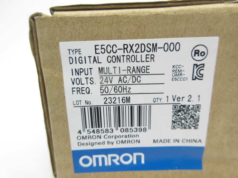 OMRON E5CC-RX2DSM-000 24VAC/DC NSMP