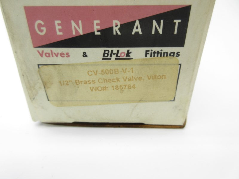 GENERANT CV-500B-V-1 1/2" NSMP