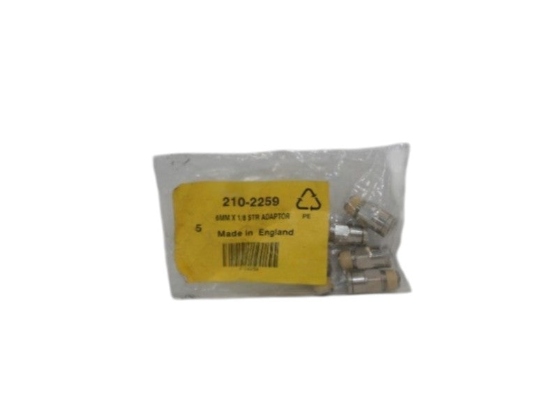 NORGREN 101250618 210-2259 STRAIGHT ADAPTER (PKG OF 5)  NSMP