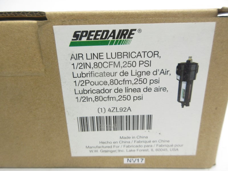 SPEEDAIRE 4ZL92A 250PSI 1/2" NSMP
