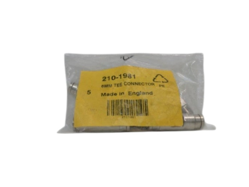 NORGREN 100600600 210-1981 TEE TUBE ADAPTER (PKG OF 5)  NSMP