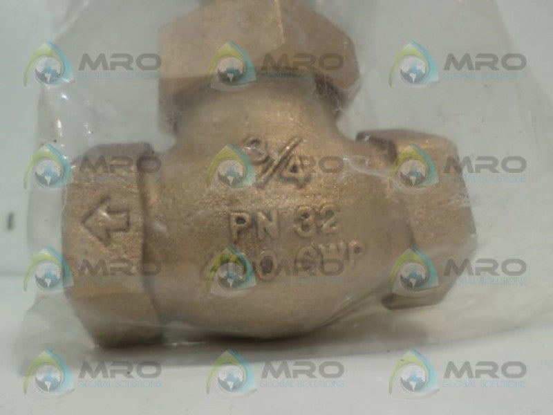 BOSS BS5154B BRONZE GATE VALVE 3/4" NSNP