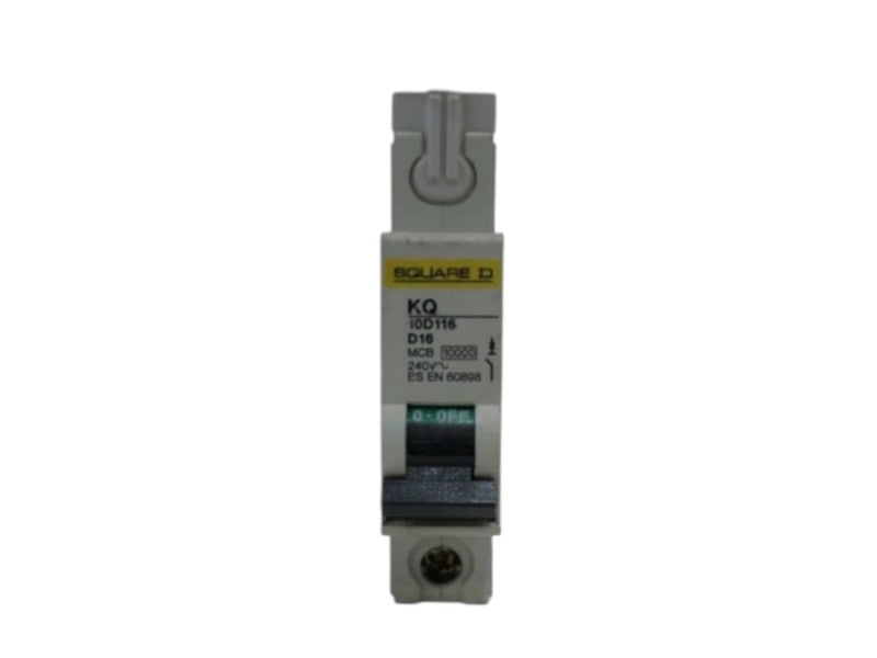 SQUARE D KQ10D116 CIRCUIT BREAKER 16A UNMP
