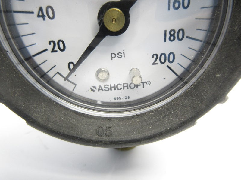 ASHCROFT 595-08 0-200PSI NSNP